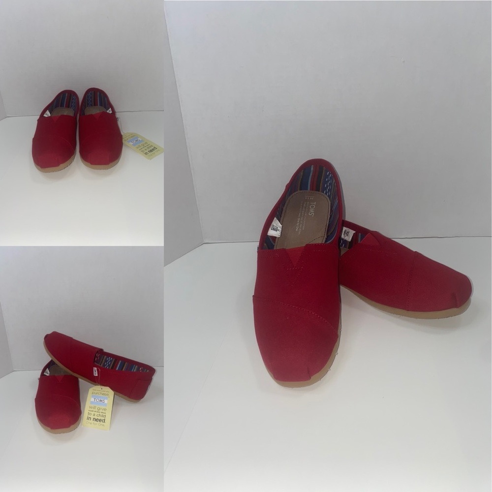 NWT Toms Slip On For Men New